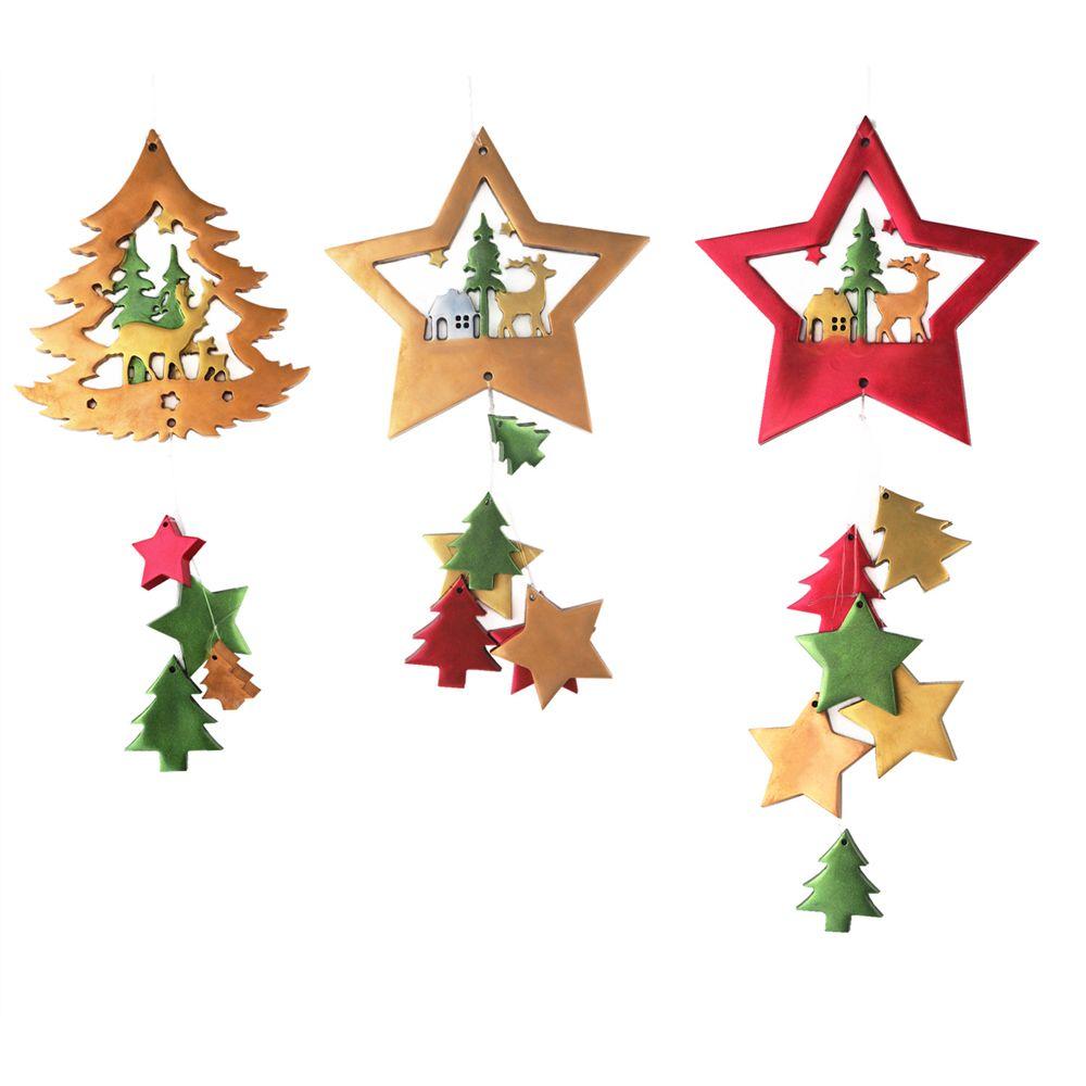 Ornament Christmas Tree Silicone Molds Merry Christmas Resin Mould Christmas Hanging Pendant Mold