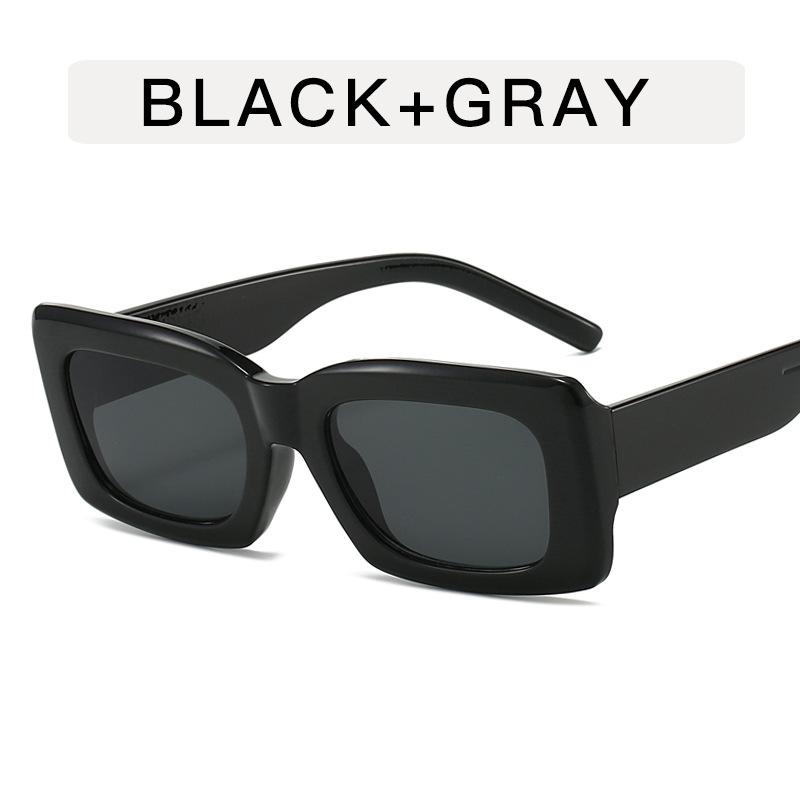Rectangle Shape Sunglasses for Men Fashion Trendy Anti-glare Sunglass Men Travelling Driving Sun Glasses for Women