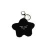Black Plush Pendant, Keychain, Backpack Ornament, Cute Emoticon Pack, Star Doll