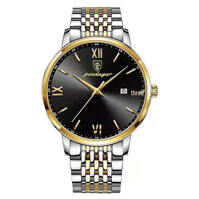 Schweizer Ultraflache Herren Luxus Wasserdichte Quarz Uhr