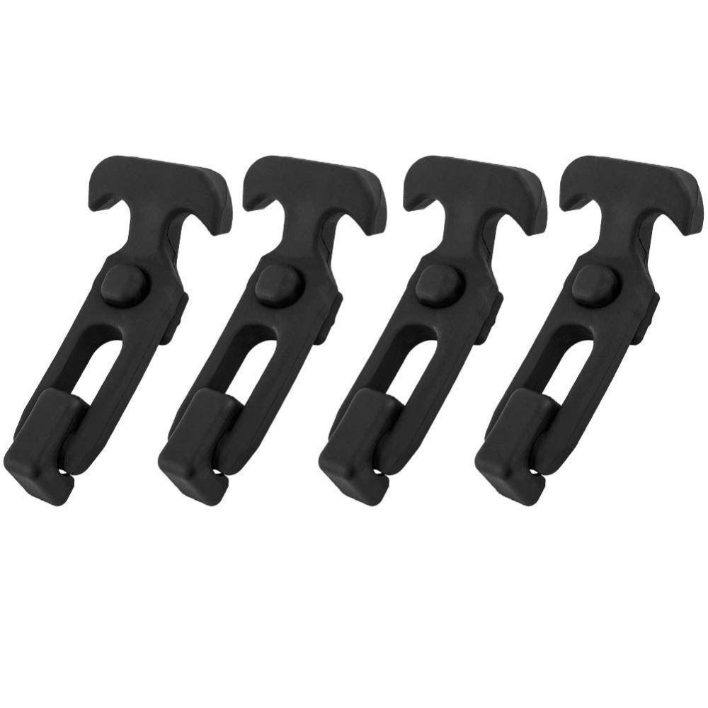

4 упаковки, 108 мм * 62 мм, резиновые гибкие Т-образные защелки с Т-образной ручкой, сельскохозяйственная техника