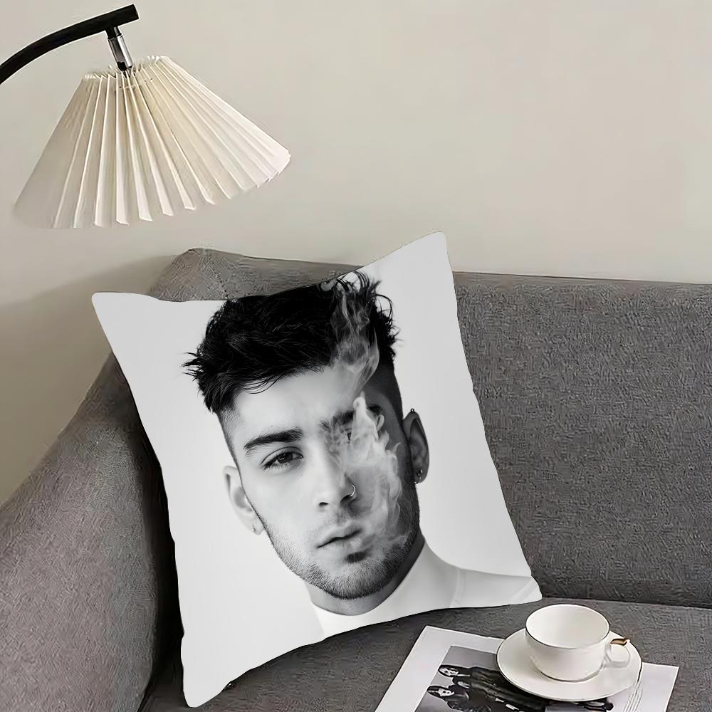 ZZayn MalikK Singer Cushion Cover Pillowcase Ultra Soft Skin Friendly Fabric Cloud Like Comfort Concealed Zipper