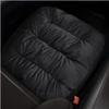 New Car Seat Cushion Single Piece Backless, Autumn and Winter Universal Plush Anti Slip Cushion, Warm Pad Three Piece Set