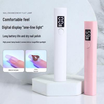 Handliche LED-Nagellampe mit Digitalanzeige für Salon- und Therapieanwendung