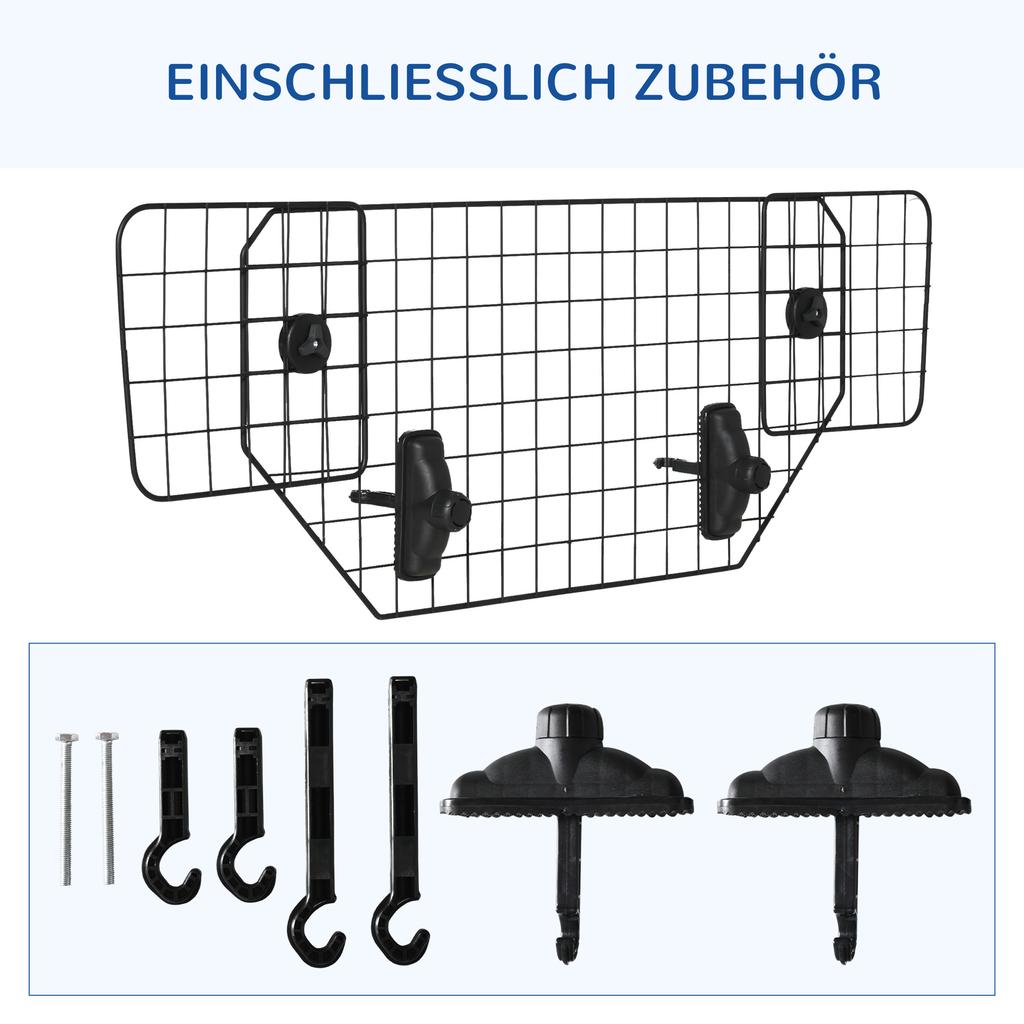 Dog Guard Car Universal Boot Guard 90-120 cm Adjustable Metal