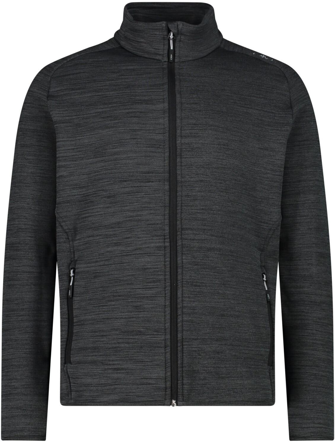 

Куртка CMP Мужская куртка из меланжевого стрейчевого флиса Performance Fleece (30E9707) piombo mel/nero 54