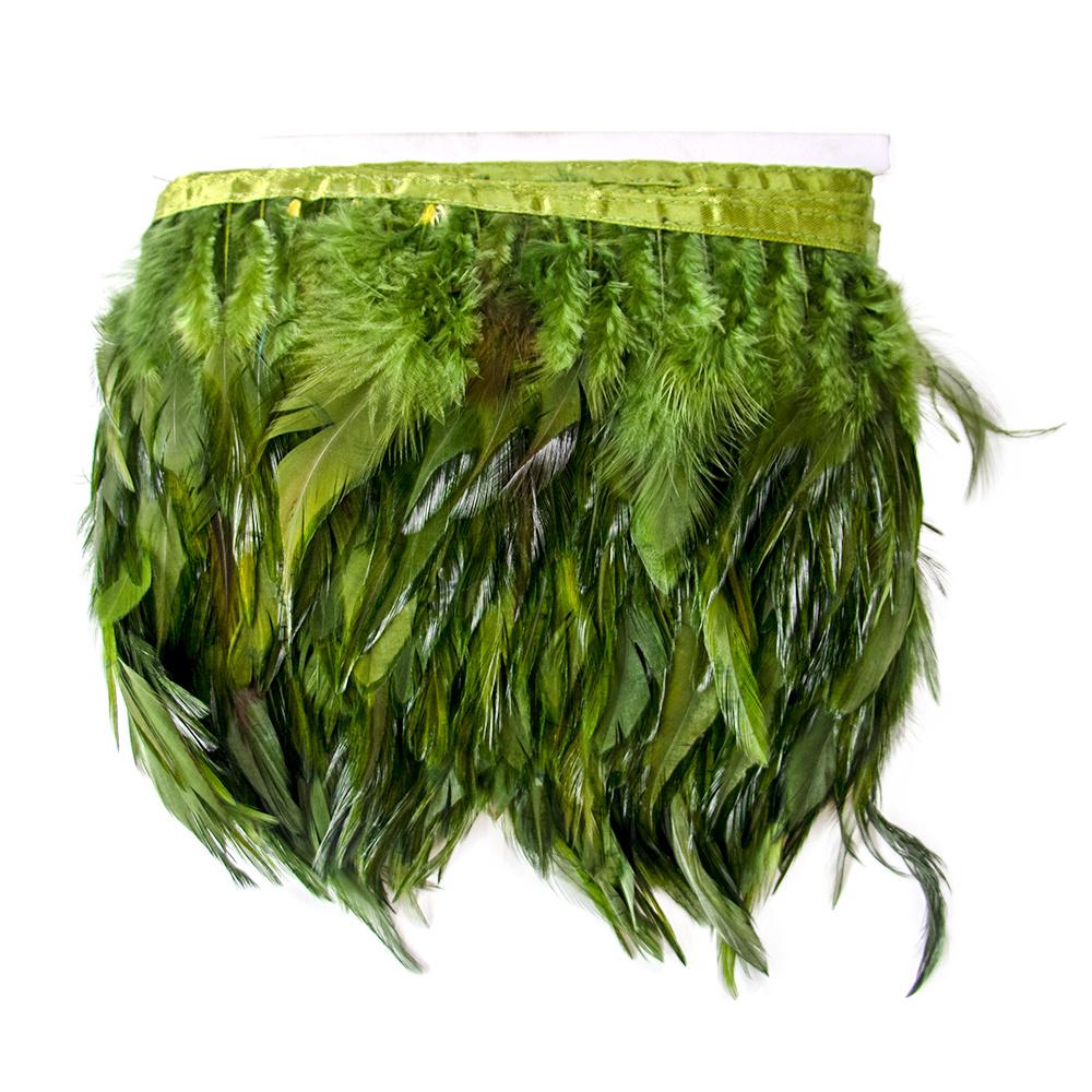 1Meter Fluffy Chicken Feather Trim 8-13cm for Wedding Clothing Dress Decoration Rooster Feather Ribbon Sewing Accessories