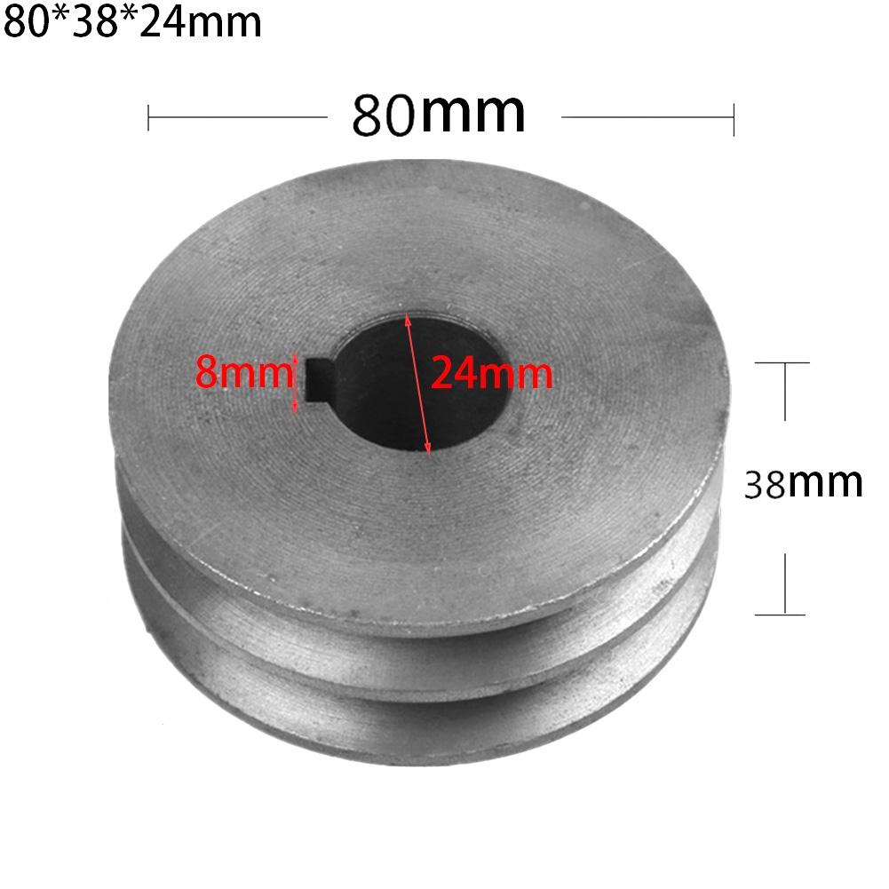 Řemenice klínového řemenu průměr 50 mm - 100 dvojitá drážka řemenice motoru