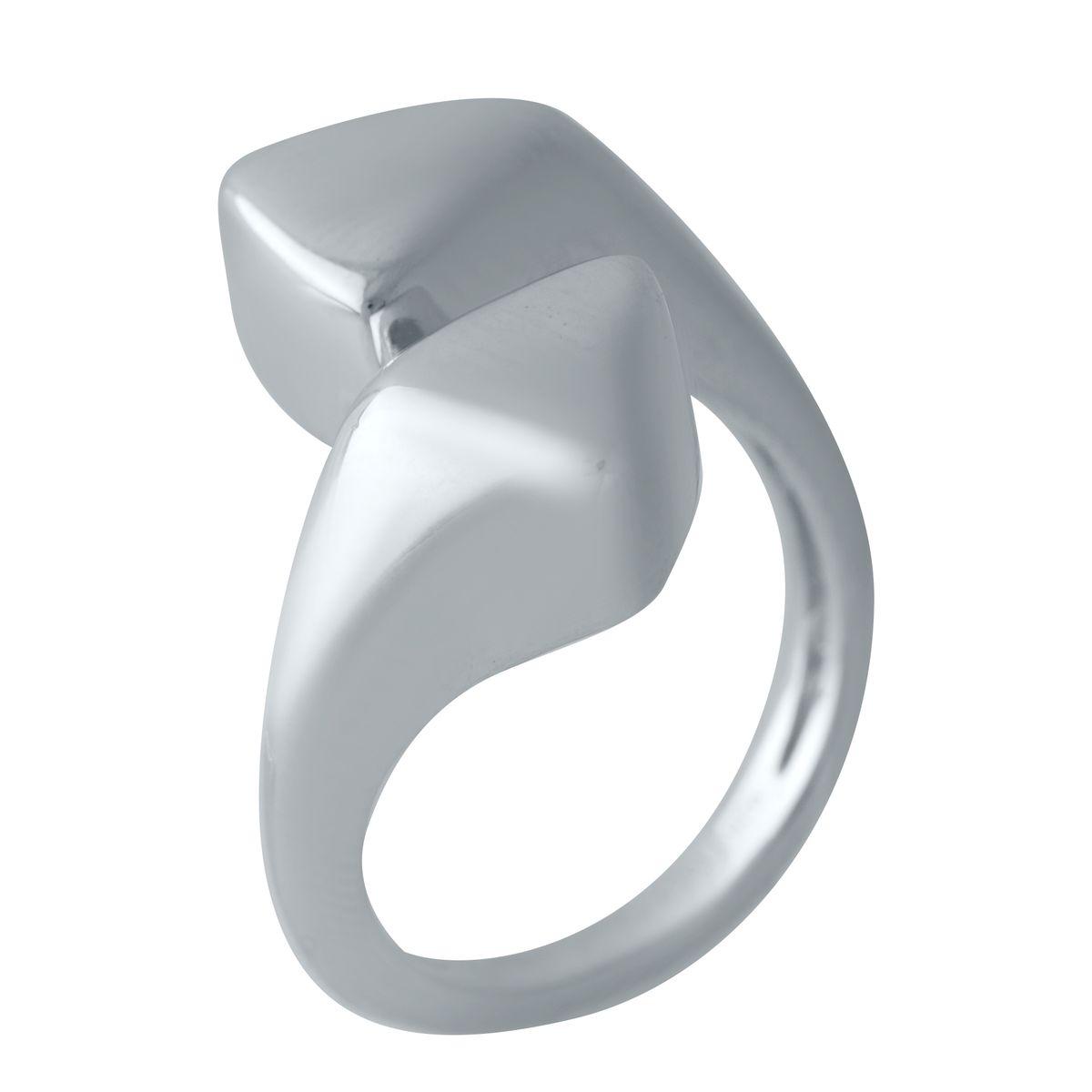 

Серебряное кольцо без камней (2031543) 17.5