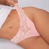 Sexy Lace G String Panties Low Waist Transparent Hollow Out T Back Comfortable Transparent Knickers