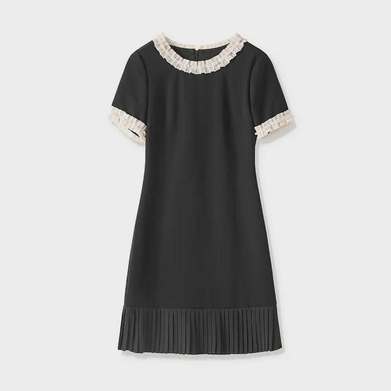 French Romantic Summer Dress: Sweet, Versatile, Lightweight for Children