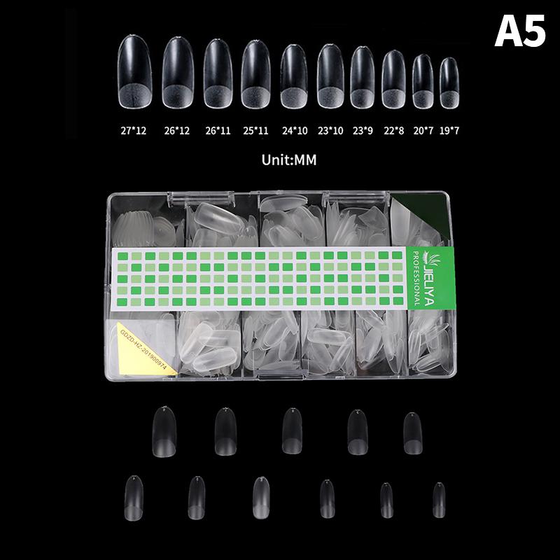 500Pcs/Box Nail Extension Tips False Full Tips Nails Diy Nail Art Fake Nail Tips Nail Polish Manicure Tool
