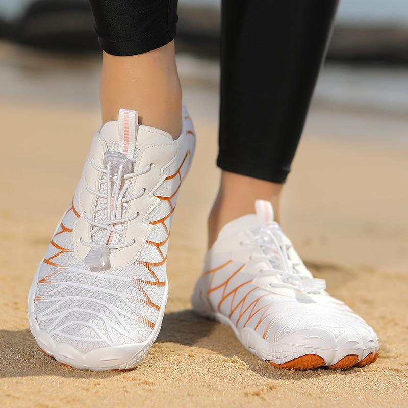 Schnelltrocknende Strandwatschel-Sneaker Atmungsaktive Unisex-Wassersport-Schuhe Rutschfeste Wasserschuhe zum Surfen Tauchen Canyoning