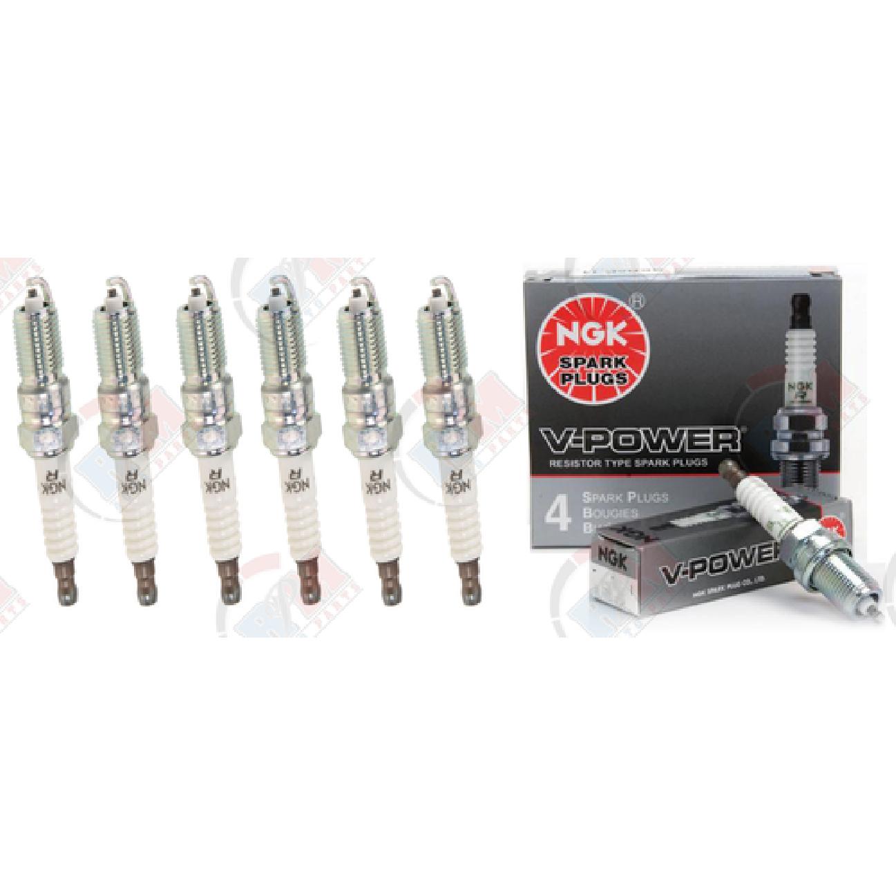 V-Power  Spark Plugs (Set of 6) for 2005-2010 Chrysler 300 2.7L V6