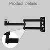 Mount Multifunctional Wall for Projectors with Iron Structure Foldable Rotatable Adjustable