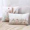 New Spring Flower Pillowcase Simple Small and Fresh Light Luxury Home Living Room Sofa Cushion Pillowcase