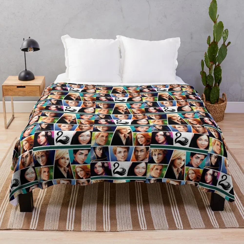 

Keeper Of The Lost Cities Character Throw Blanket Extra Large Throw Comforter Hair Flannel Fabric Blankets 100cmx150cm