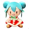 Nákup na omezenou dobu Bowknot Hatsune fufu Miku Preciality Plyšový polštářek pro panenky