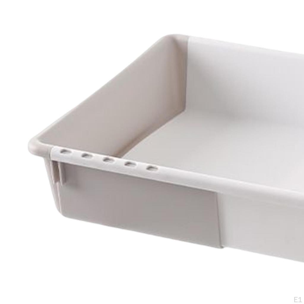 Multifunctional Storage Baskets Desk Supplies Organisers Rectangular Tray Case Bin for Bathroom