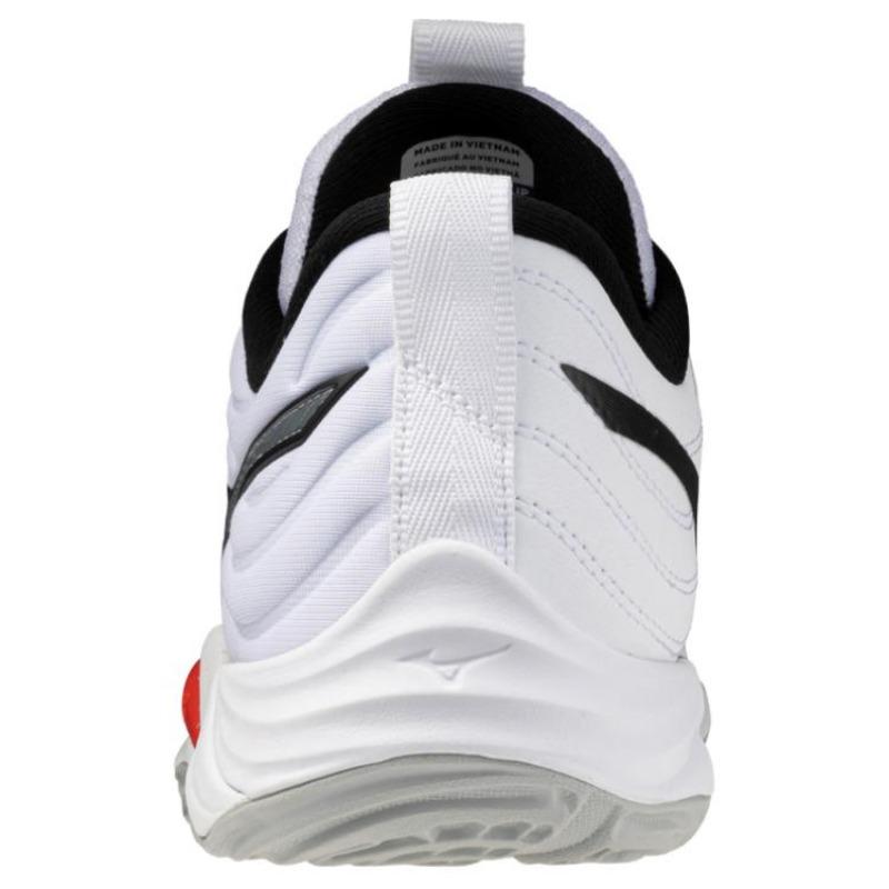 Mizuno WAVE MOMENTUM ELITE Unisex Comfortable Durable Volleyball Shoes White Black V1GA251259