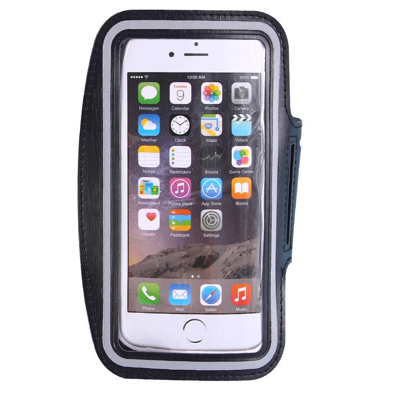 5 Inch Mobile Phone Armband Outdoor Sports Smartphone Holder Gym Running Phone Bag Arm Band Cases for Samsung for IPhone Holder 6