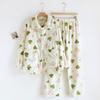 Sweet Bear Thicken Coral Velvet Pajamas Sets Women Fresh Winter Flannel Keep Warm Homewear Long-sleeved Sleepwear