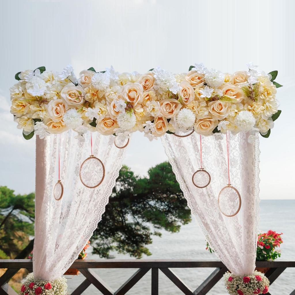 Artificial Flower Panel Floral Panel Romantic DIY Multifunction Flower