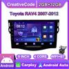 Android Car Radio Carplay For Toyota RAV4 2007-2012 Car Multimedia Video Player GPS Navigation WIFI 2+32GB