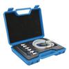 [JP] Brake Bleeder Wrench Kit, Metal Rubber, 7-12mm, No. 6, 1 Drain Hose, for Cars, SUVs, Light Trucks, and Motorcycles