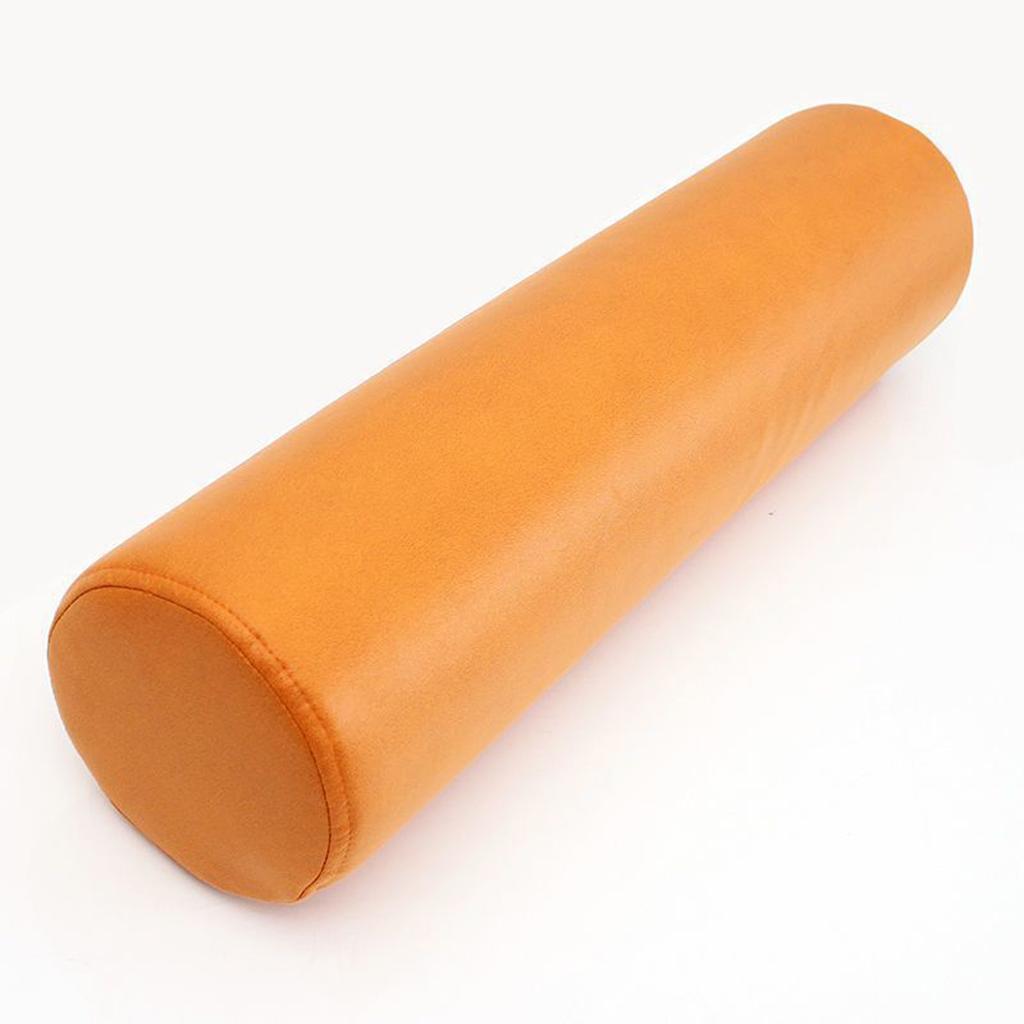 Roll Pillow,Tube Microbead Bolster Pillow With Stay,Cylindrical Pillow Comfortable Roll Pillow Microbead Jelly Bed Pillow Tube Pillow Cushion For Head