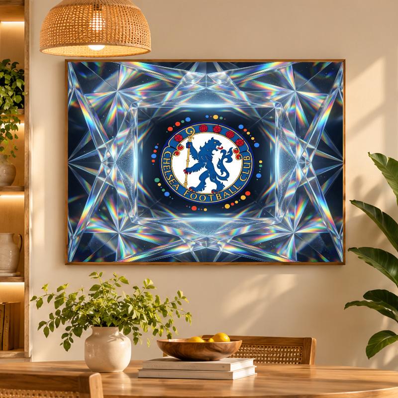 5D Diamond Painting Chelsea FC DIY Full Drill Diamond Art Kit Home Decoration