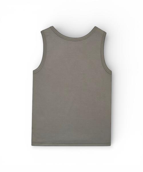 Bonseullipi Bone Heart Sleeveless Top (Khaki)