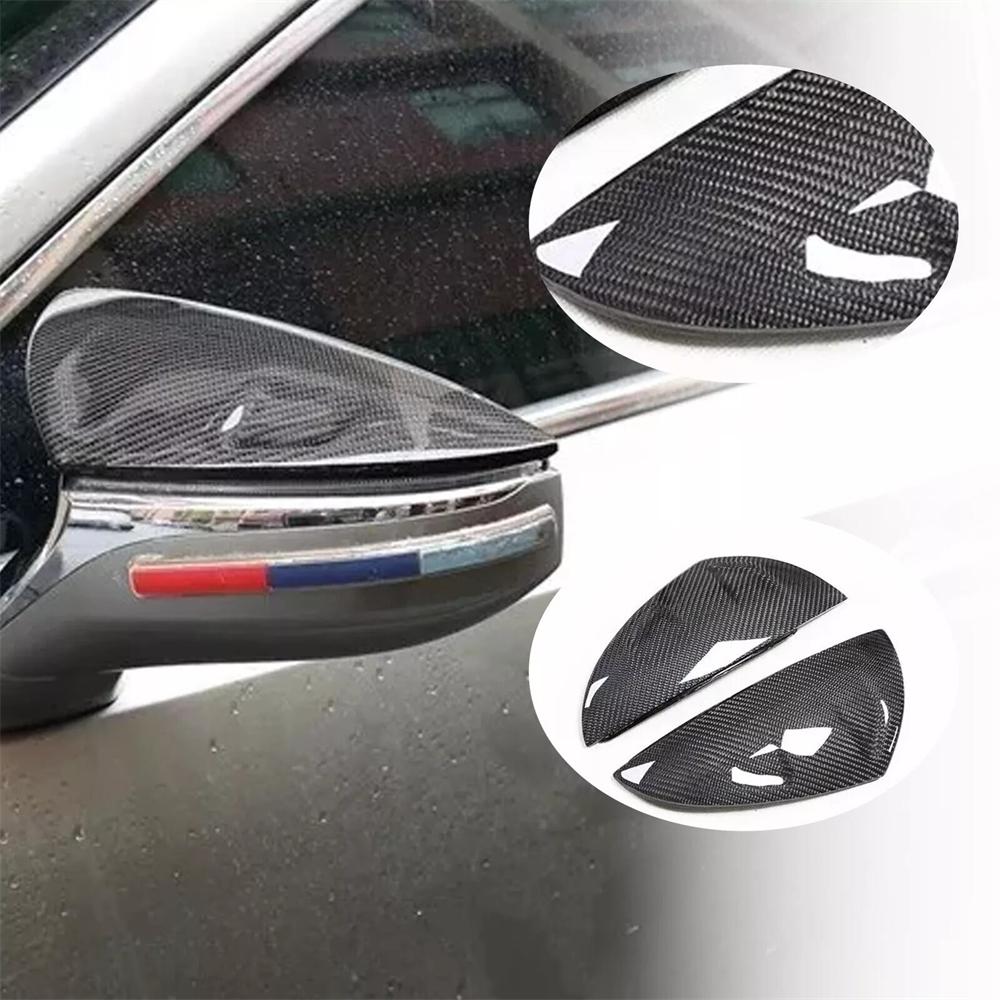 Carbon Fiber Texture M Style Mirror Cover Caps for 2021-2025 Lexus IS350