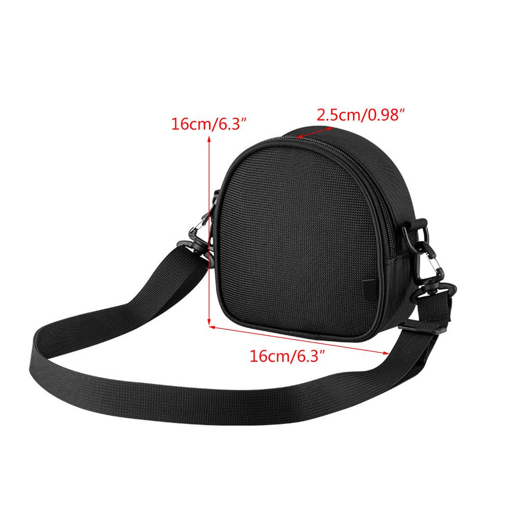 Speaker Mesh Storage Bag Protective Carry Case with Shoulder Strap for Beosound A1 2nd Gen Easy Transportation Solution