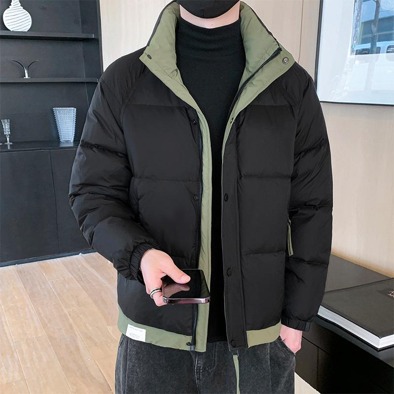 

Trendy Unisex Winter Down Jacket - Thick, Warm & Handsome L [100-115 lbs] чорний