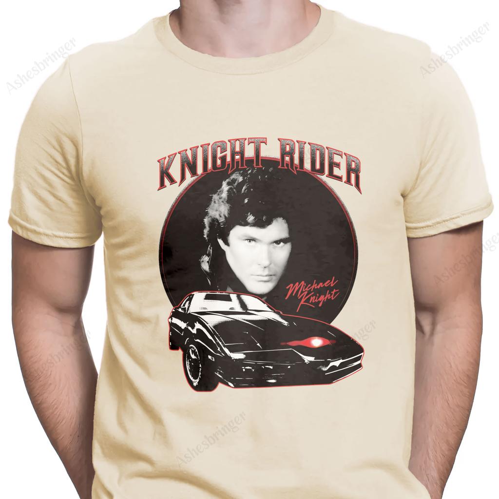 Knight Rider Michael Knight Graphic T Shirt Street Casual Style Tee for Men and Women
