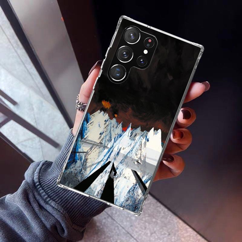 Bnad R-Radiohead Fodral För Samsung Galaxy S26 S25 Edge S24 S23 Ultra S22 Plus S21 S20 FE Mjukt TPU Baksidesskydd Funda Galaxy S
