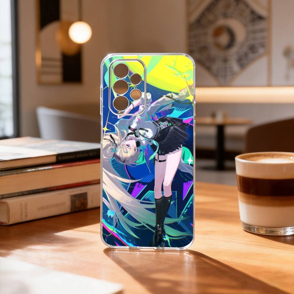

L-Lynae W-Wuthering Waves Phone Case For Samsung S25,S24,S21,S22,S23,S30,Ultra,S20,Plus,Fe Transparent Cover Samsung S22plus5G