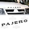 Accessori Auto Logo Lettere in Plastica ABS 3D Decorazione Adesiva Lato Carrozzeria Parafango Posteriore Cofano Bagagliaio Per Pajero Mitsubishi Car Styling