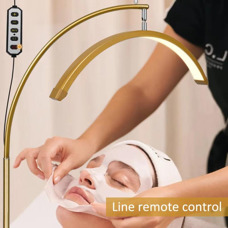 FOSOTO LED Half-Moon Desktop Ring Light Overseas Warehouse Fast Shipping For Beauty Salon: Nail Art, Tattoo, Eyelash & Video