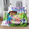 Doc Mcstuffins Flannel Blanket Soft Warm All-Season Throw, Design for Camping, Car Travel, Hiking Sofa, Bed, Office Perfect Gift for Parties