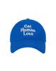 HUMAN N CAT Cat Human Love Cotton Ball Cap [Ink Blue]