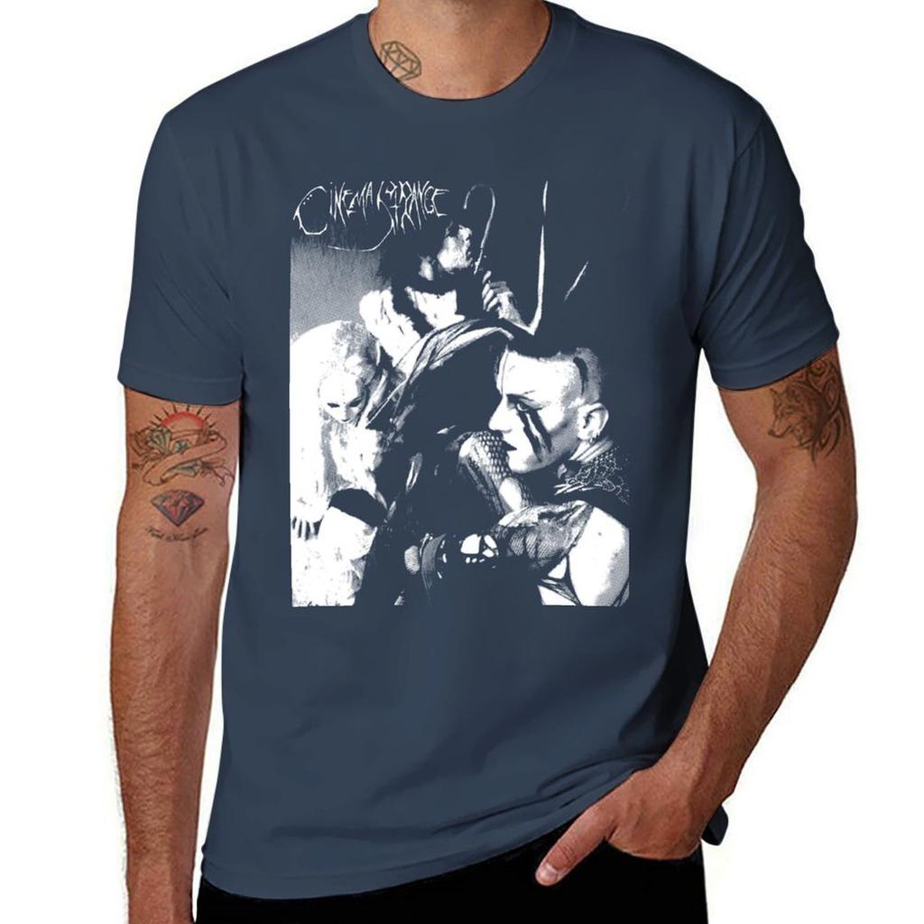 Cinema Strange Deathrock Tshirt Work Wear Lightweight Tee Tshirt