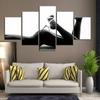 5Pcs Sexy Lady Naked Body Woman Decor Canvas Wall Art 5 Pieces Pictures Poster Modern Paintings HD Print Home Decor 5 Panel