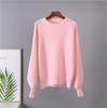 Autumn Winter Faux Mink Loose Knit Sweater - European American Style for Women