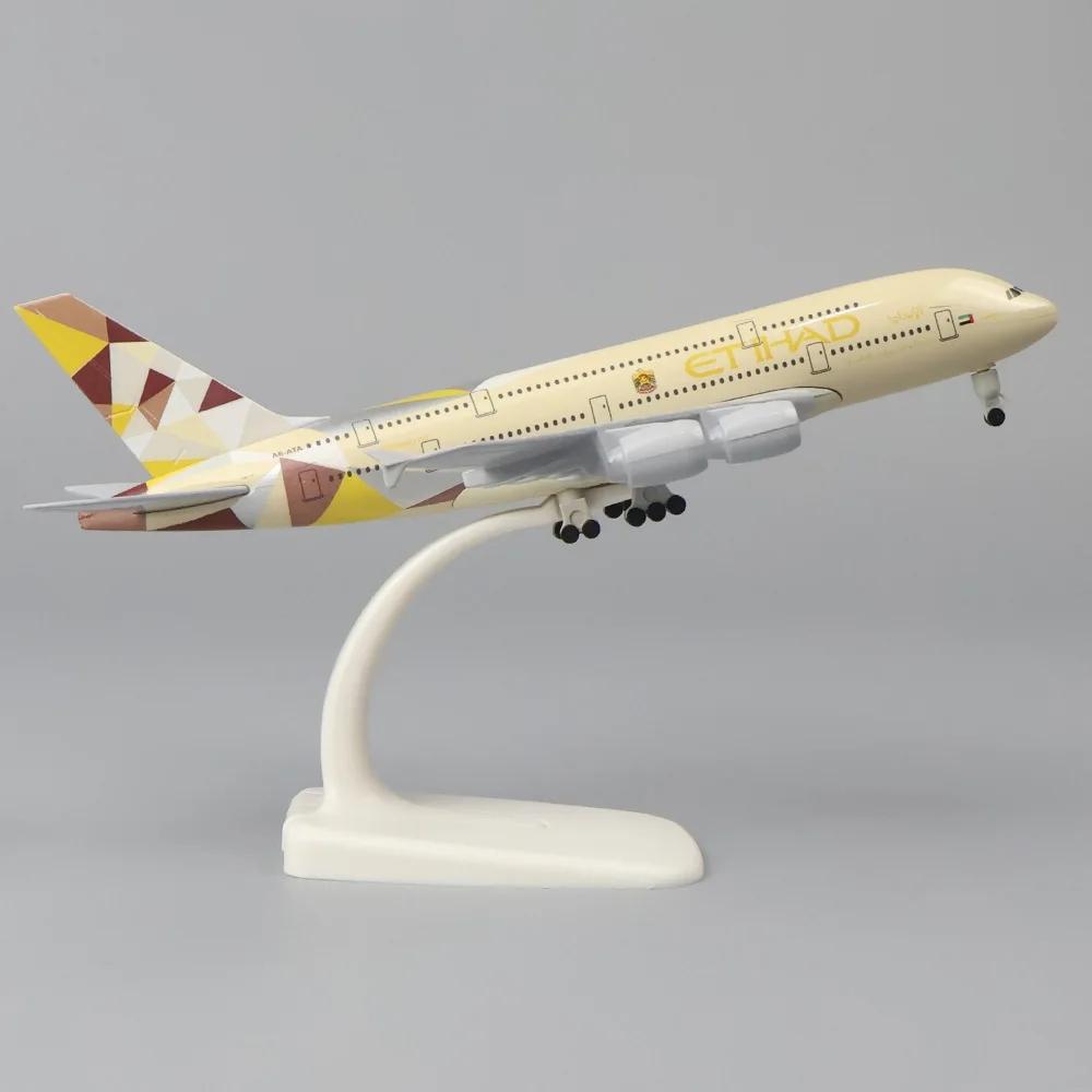 

20cm Plane Toy Model Alloy Metal UK Air British Airways AIRBUS 380 A380 Airlines Airplane Model Diecast Air Plane Model Aircraft