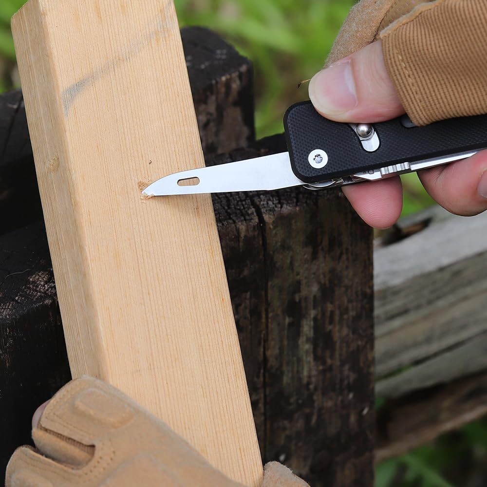 ROXON S503G Flex Companion Tool Modular Design and Customizable Pocket with 8 Essential Tools Bit Taper for a Wide Range of Tasks Tool, Pre-installed