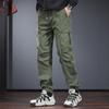 Men's Multi-Pocket Loose Fit Tapered Cargo Pants