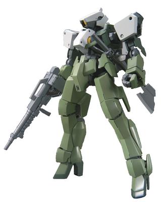 HG Mobile Suit Gundam Orphans Glaze Kai plastikowy model w skali Iron-Blooded 1/144 kodowany kolorami