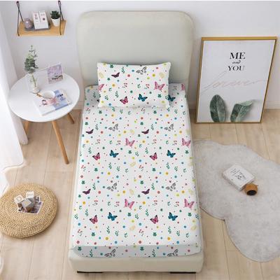 Butterfly Pattern Bed Hat Three-Piece Digital Printing Bedding Bed Hat Three-Piece Set Children And Adults